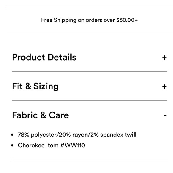 •Cherokee Scrub Set - Picture 3 of 15